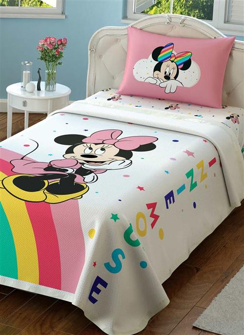 Disney Minnie Colour Bow Pamuk Pike Takımı