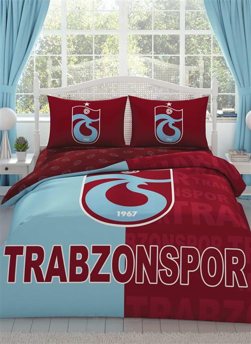 Trabzon Parçalı Logo Pamuk Nevresim Takımı