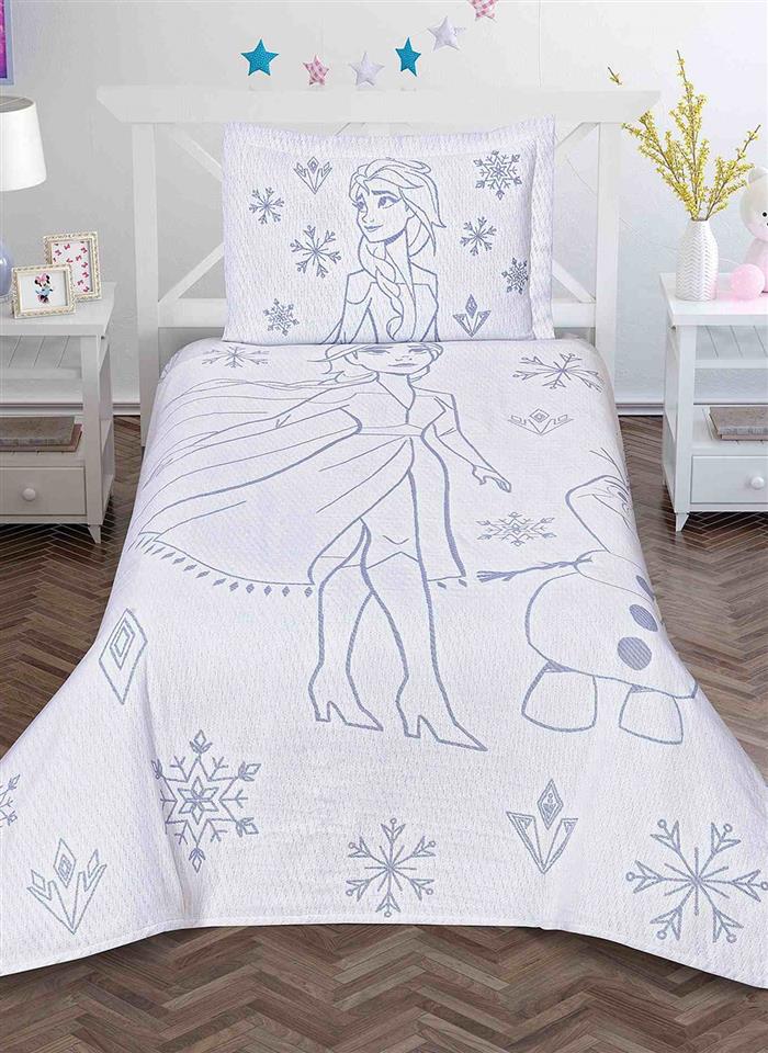 Disney Frozen Snow Flower Jakar Yatak Örtüsü